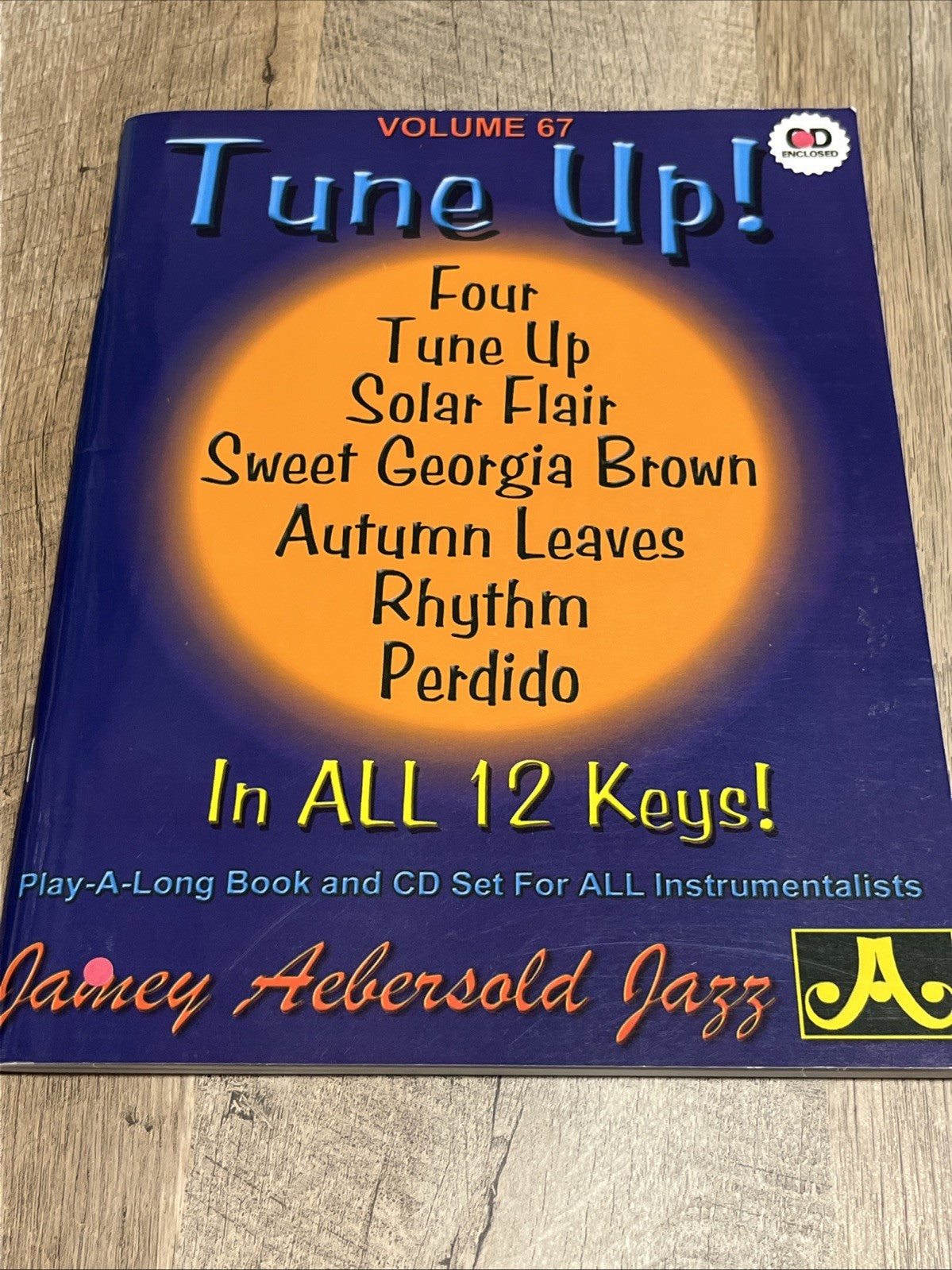 Vol. 67, Tune Up - Standards In All 12 Keys (book only)