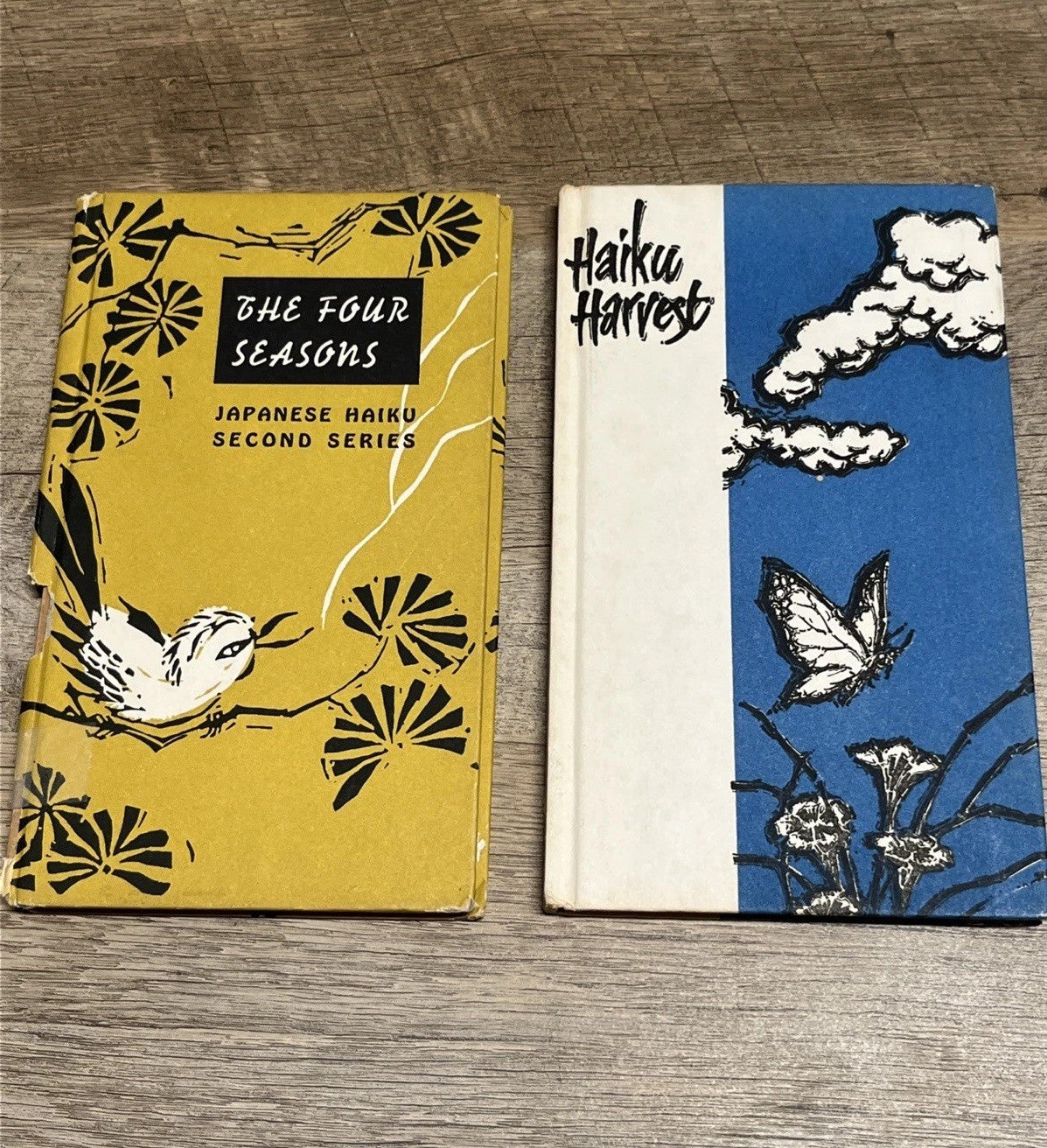 japanese haiku Series 2 and 4 Haiku Harvest and The Four Season 1958 & 1962