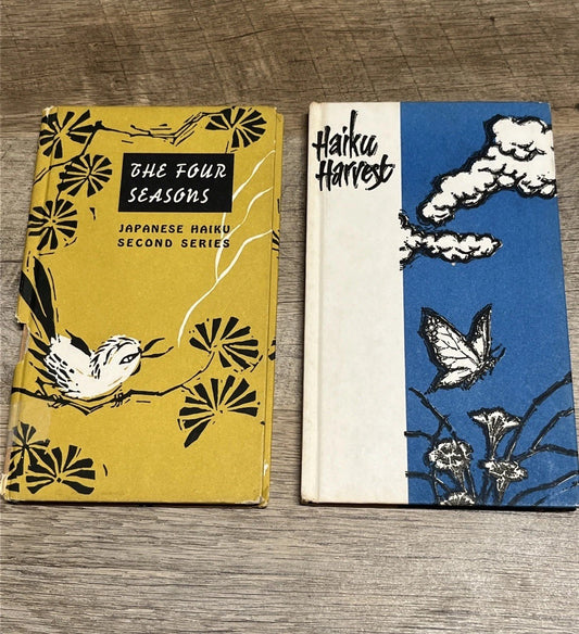 japanese haiku Series 2 and 4 Haiku Harvest and The Four Season 1958 & 1962
