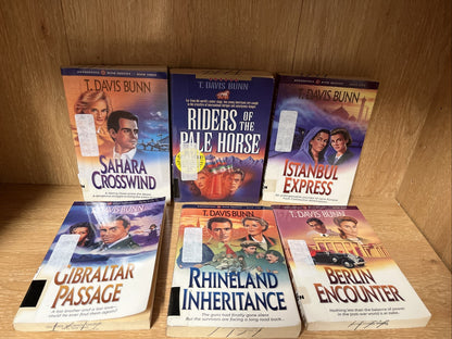 T Davis Bunn Series Lot Of 6 Rendezvous with Destiny Historical Fiction