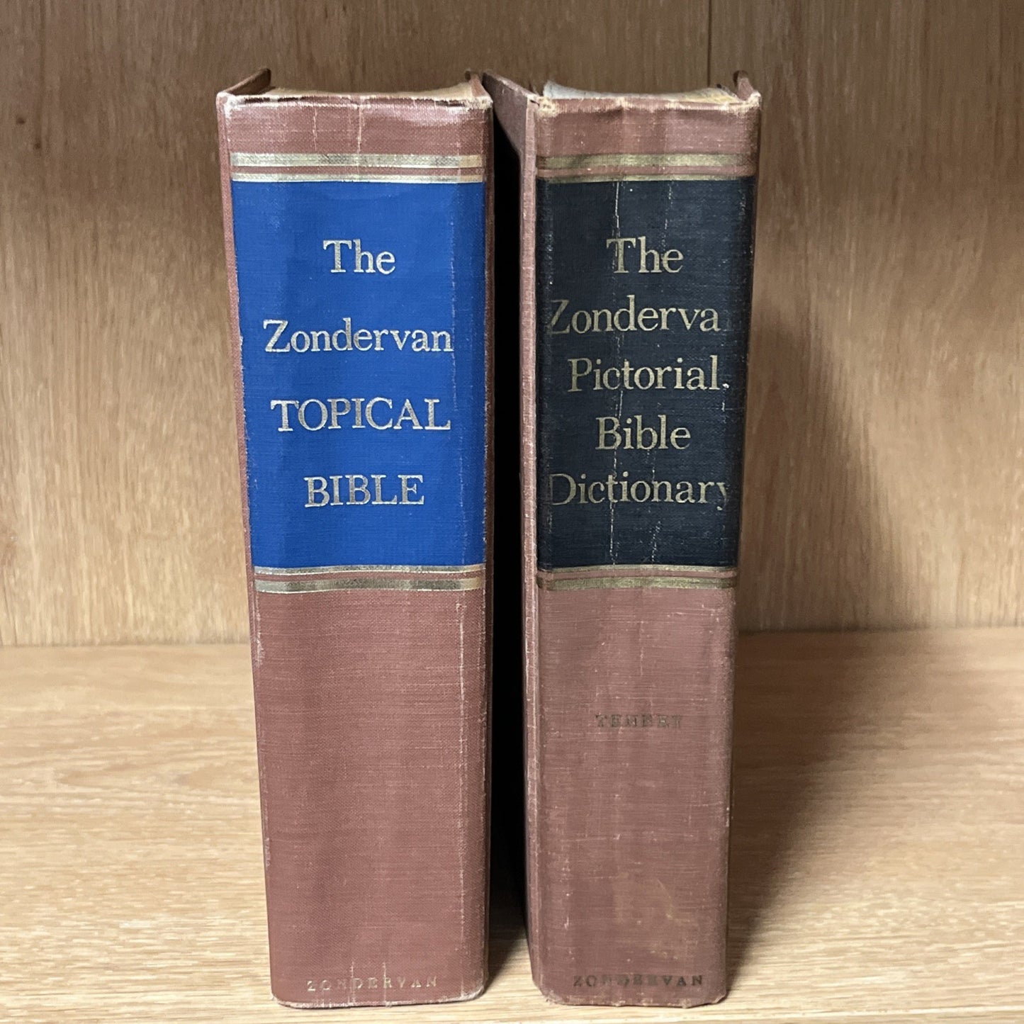 THE ZONDERVAN BIBLE SERIES Lot of 2 Hardcover ( 1969-1971 ) VG+