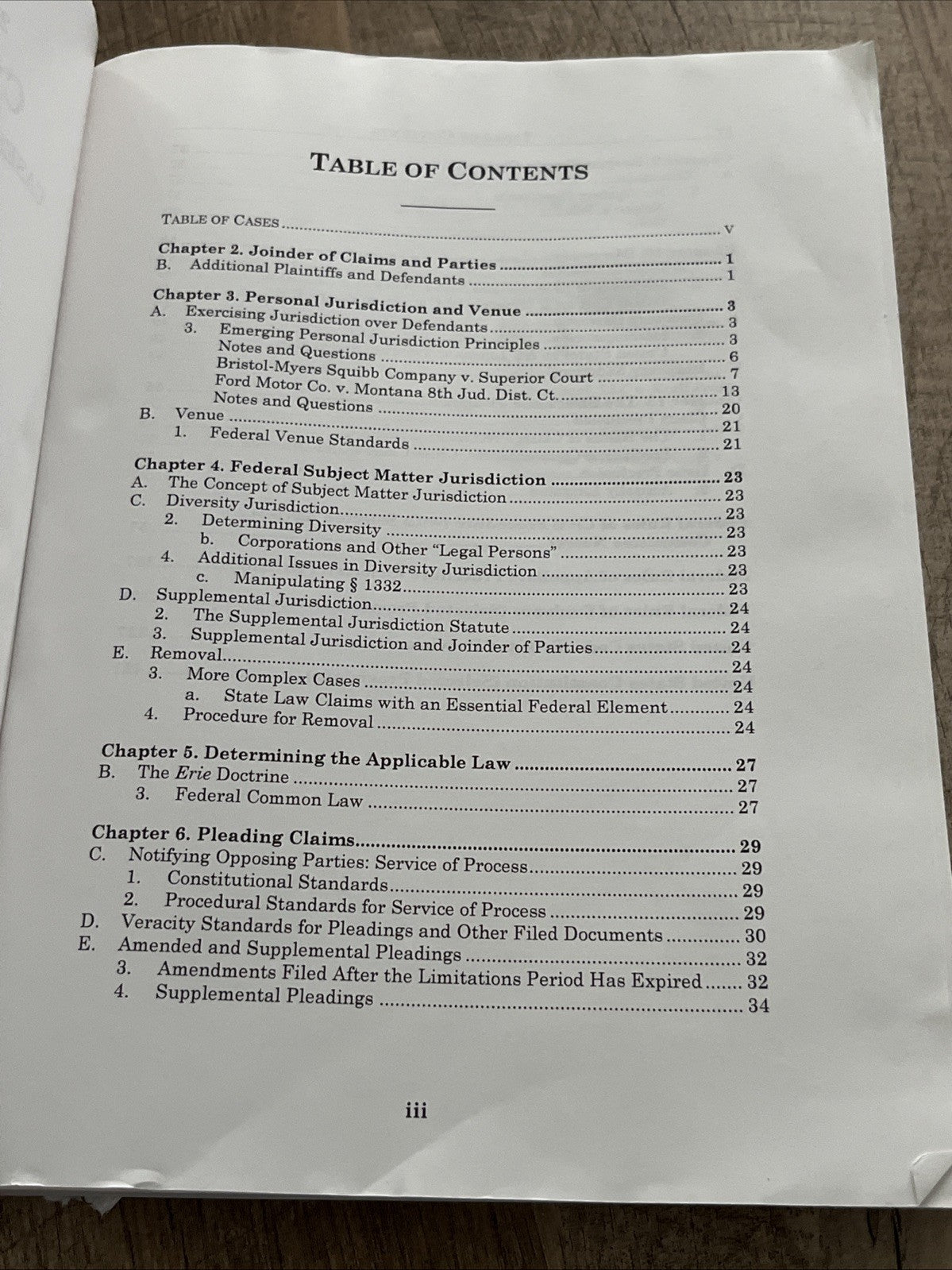 2023 Supplement to Civil Procedure: Cases, Problems & Exercises 4th Edition
