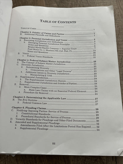 2023 Supplement to Civil Procedure: Cases, Problems & Exercises 4th Edition