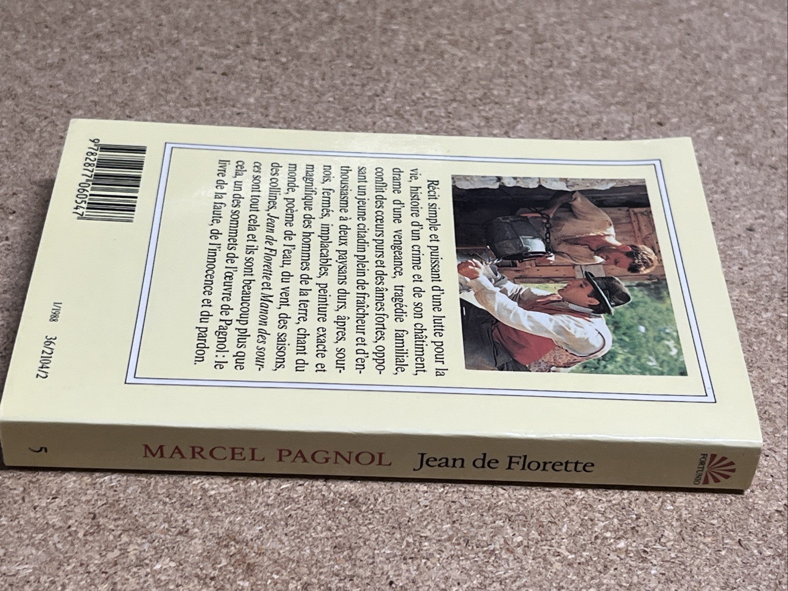 Marcel Pagnol , Jean De Florette (French Version) - 1988, Mass Market PB - VG
