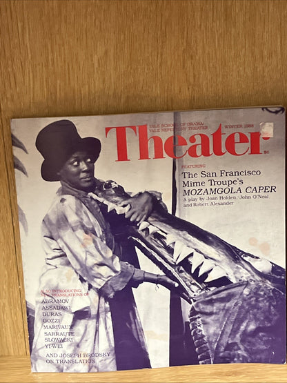 Lot of 3 THEATER Magazine Spring 1983 & 1988 Yale School Of Drama