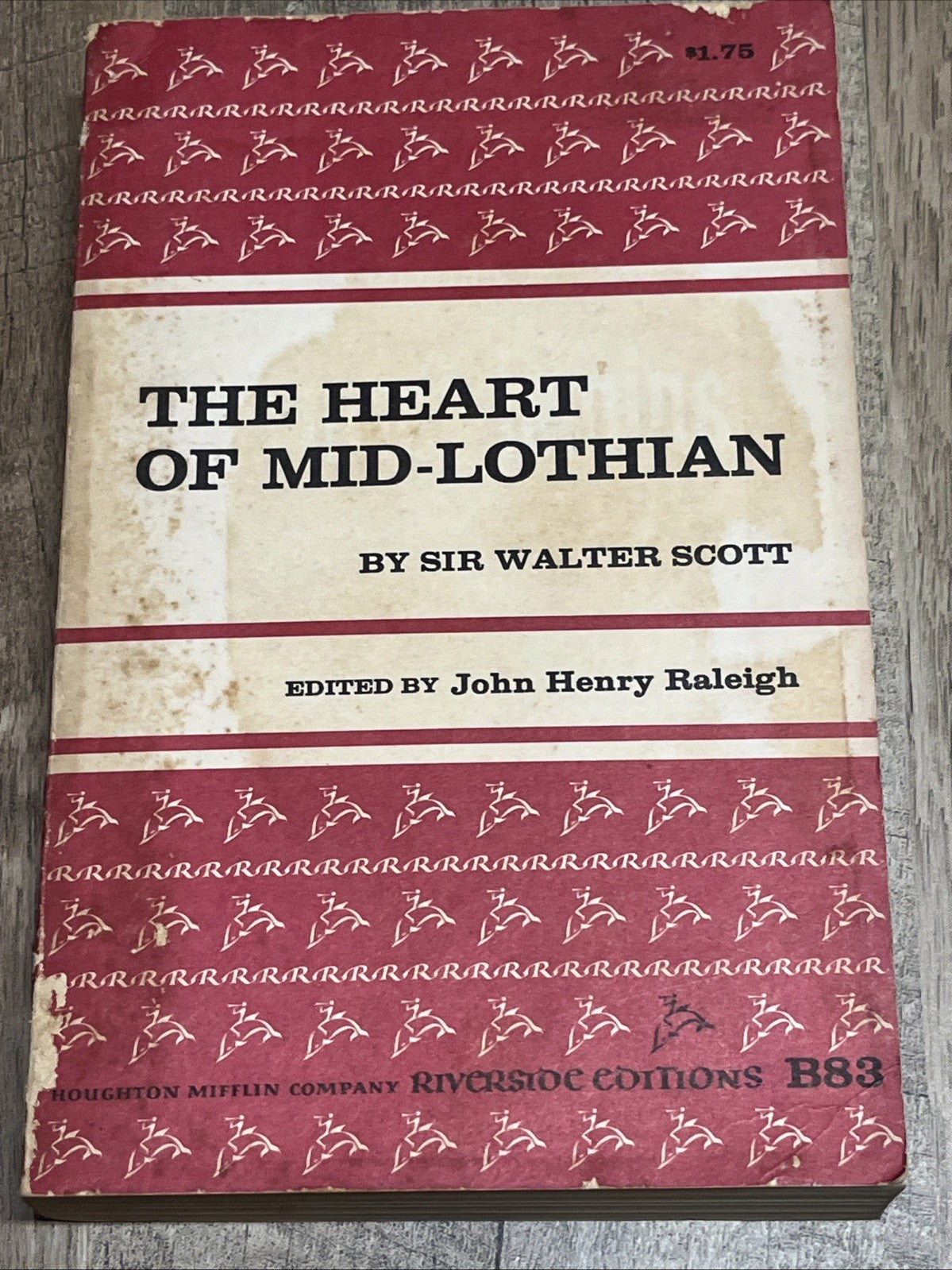 Sir Walter Scott THE HEART OF MIDLOTHIAN Early Printing 1966