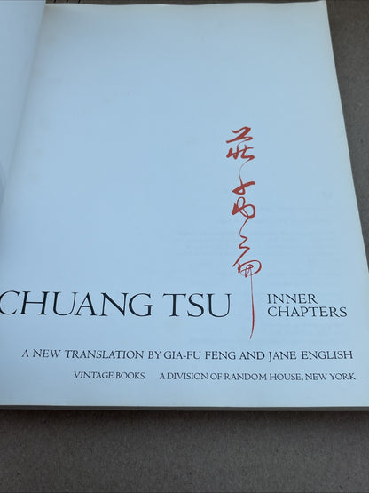 chuang tzu : The Inner Chapters by Chuang-Tzu