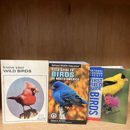 Bird Books Lot of 3 Audubon Society, NWF, The Pet Library LTD