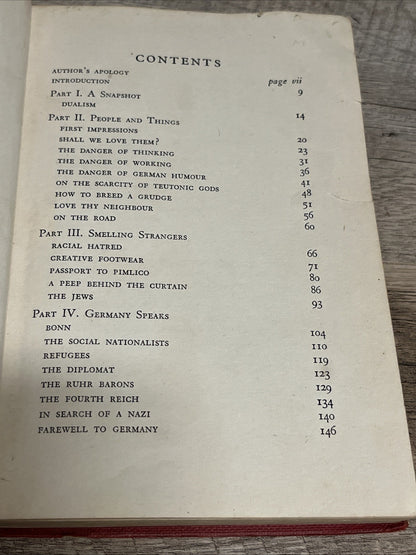 Uber Alles: Germany Explored Ist Edition By George Mikes (1953) Allan Wingate