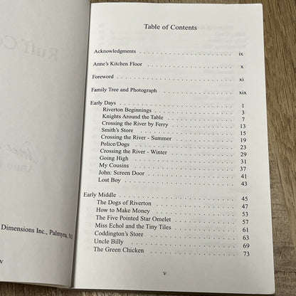 Ruff Copy by Anne Knight Ruff (2001) SIGNED Copy
