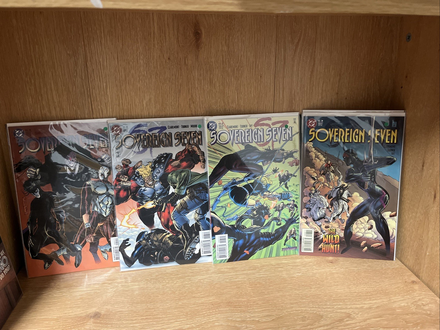 Sovereign Seven #1 #2 #3 #4 #5 #6 #7#8 #23 Lot of 9 Chris Claremont, DC 1995