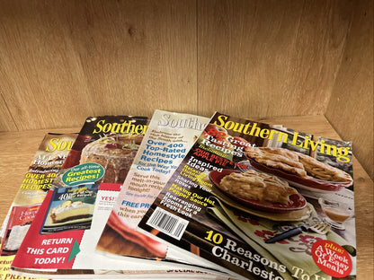 2008 southern living magazine lot  of 4 Holiday Halloween Cookies Desert Recipe