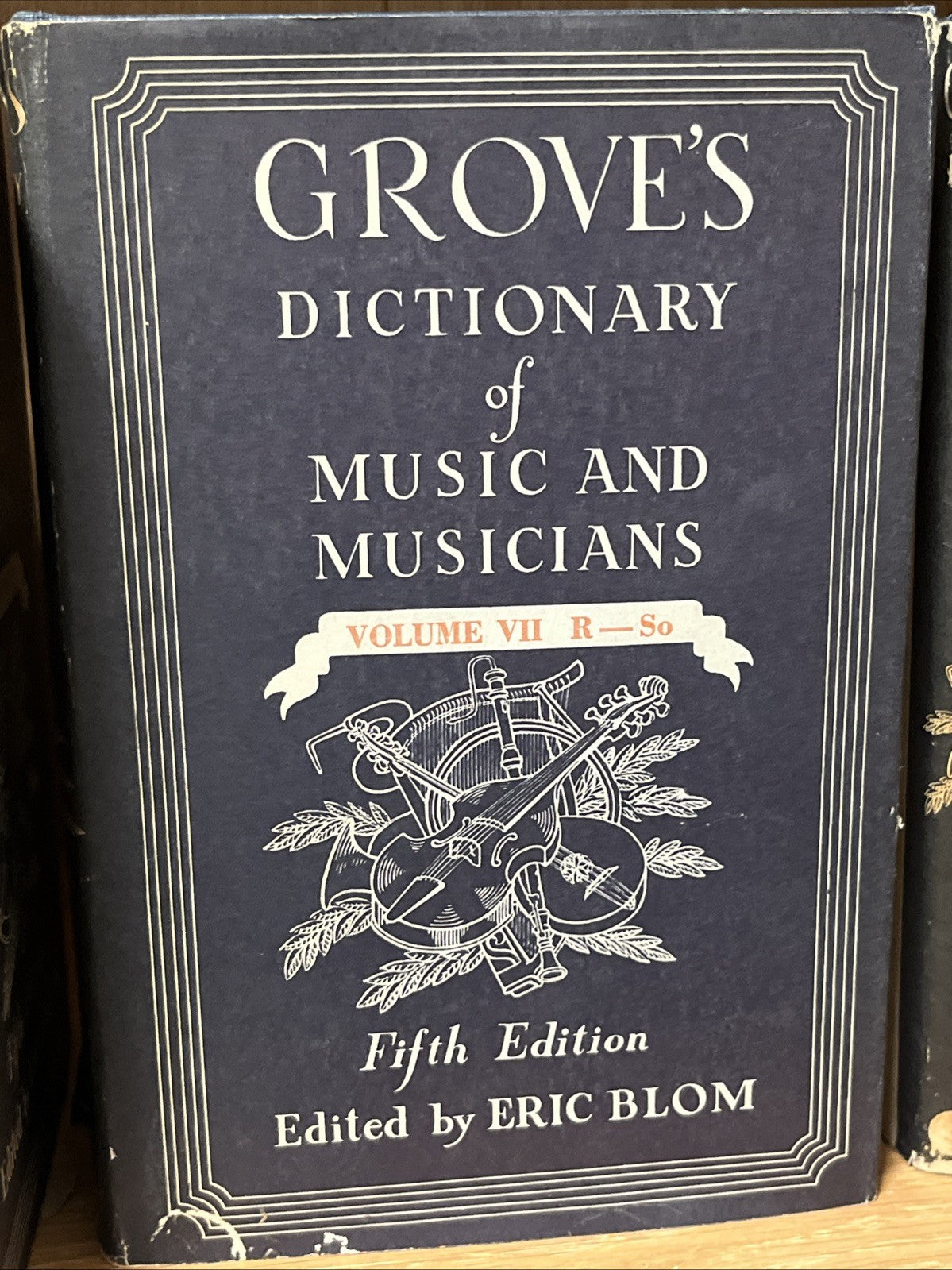 Grove Dictionary of Music and Musicians 5th Ed Complete Set Vol 1 - 10 (A — Z)