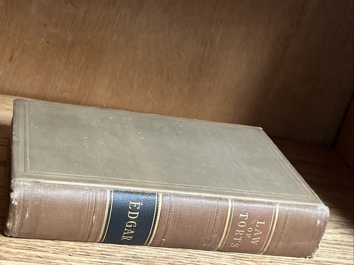 Leading Cases on the Law of Torts David Edgar First Edition 1926 : RARE