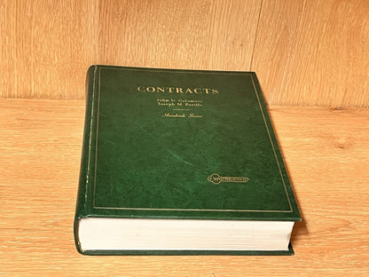 THE LAW OF CONTRACTS By John D. & Perillo Calamari 2nd Edition Hardcover 1977