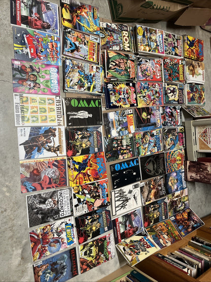 Comic Lot of 50, mix indie, DC and Marvel Comic Books