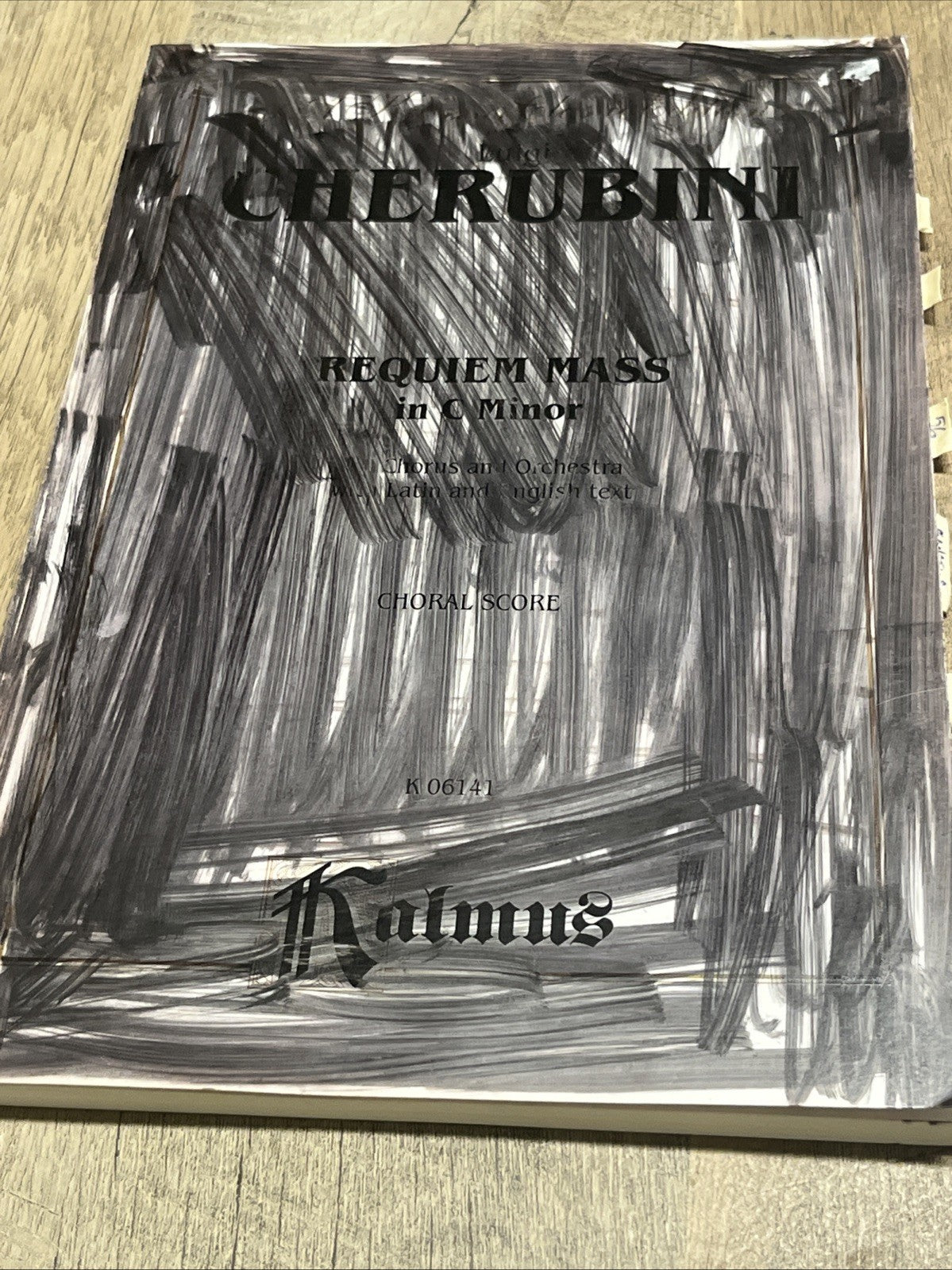 Luigi Cherubini: Requiem Mass in C Minor For Chorus & Orchestra With Latin & Eng