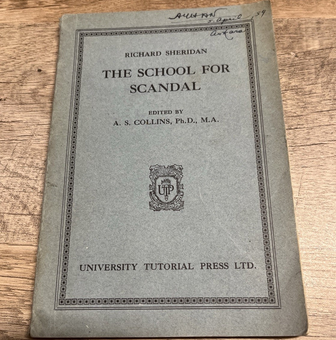 The School for Scandal" is Richard Brinsley Sheridan's classic comedy