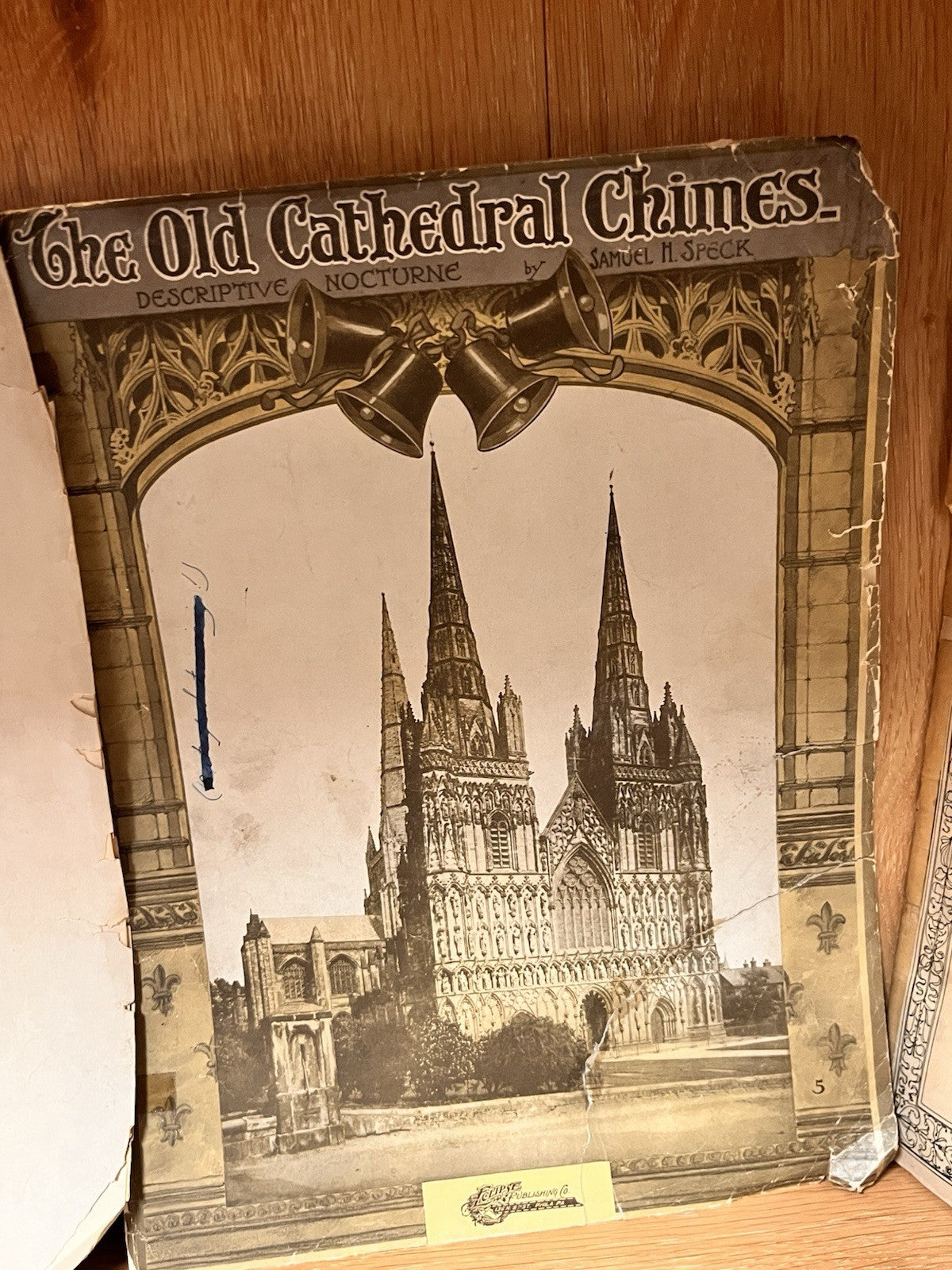 Vintage Old Cathedral Chime| The Flatterer | L. Van BEETHOVEN 1894| 1904 & 1908
