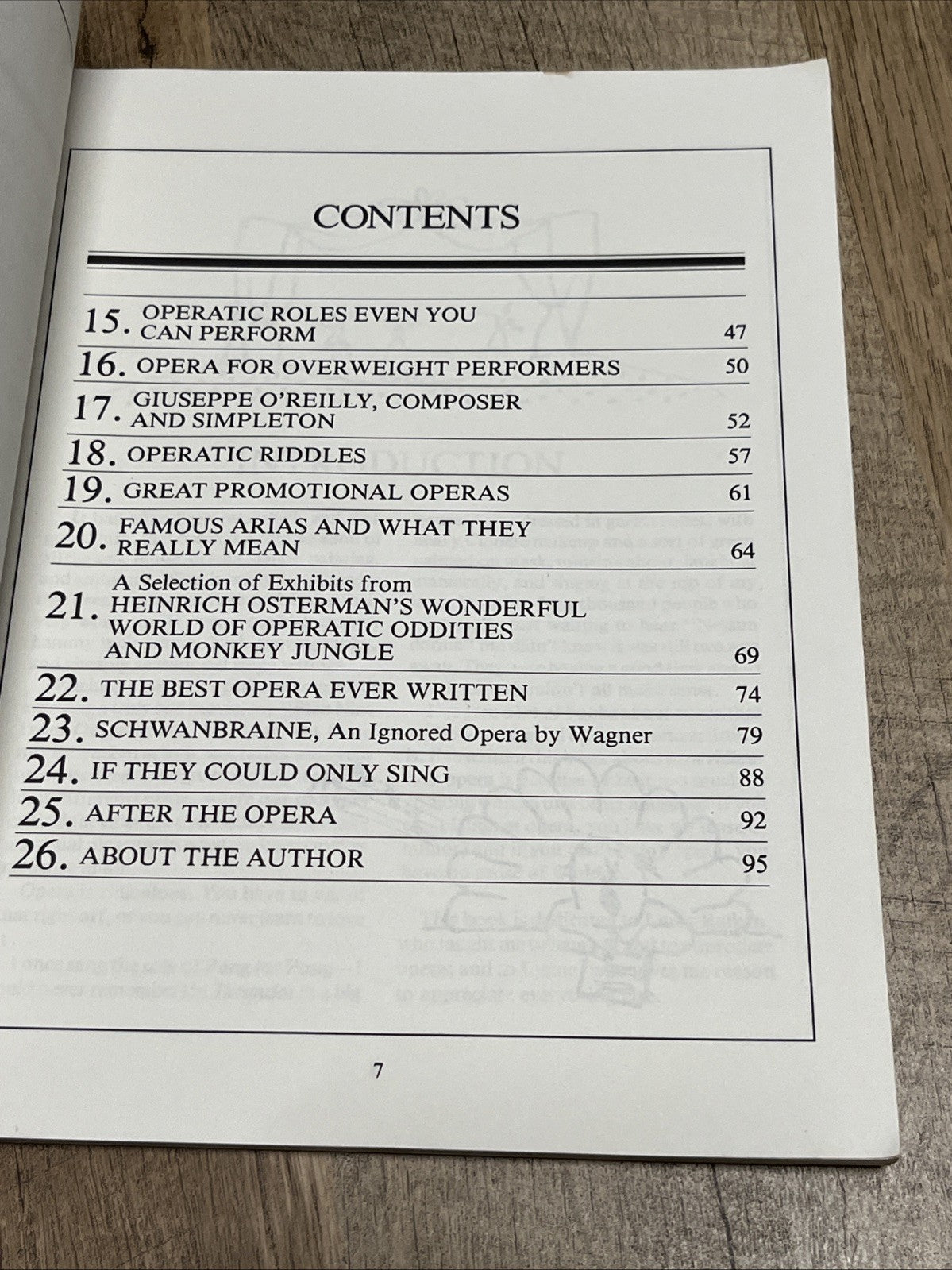 OPERANTICS: FUN AND GAMES FOR THE OPERA BUFF By William Brooke **Excellent**