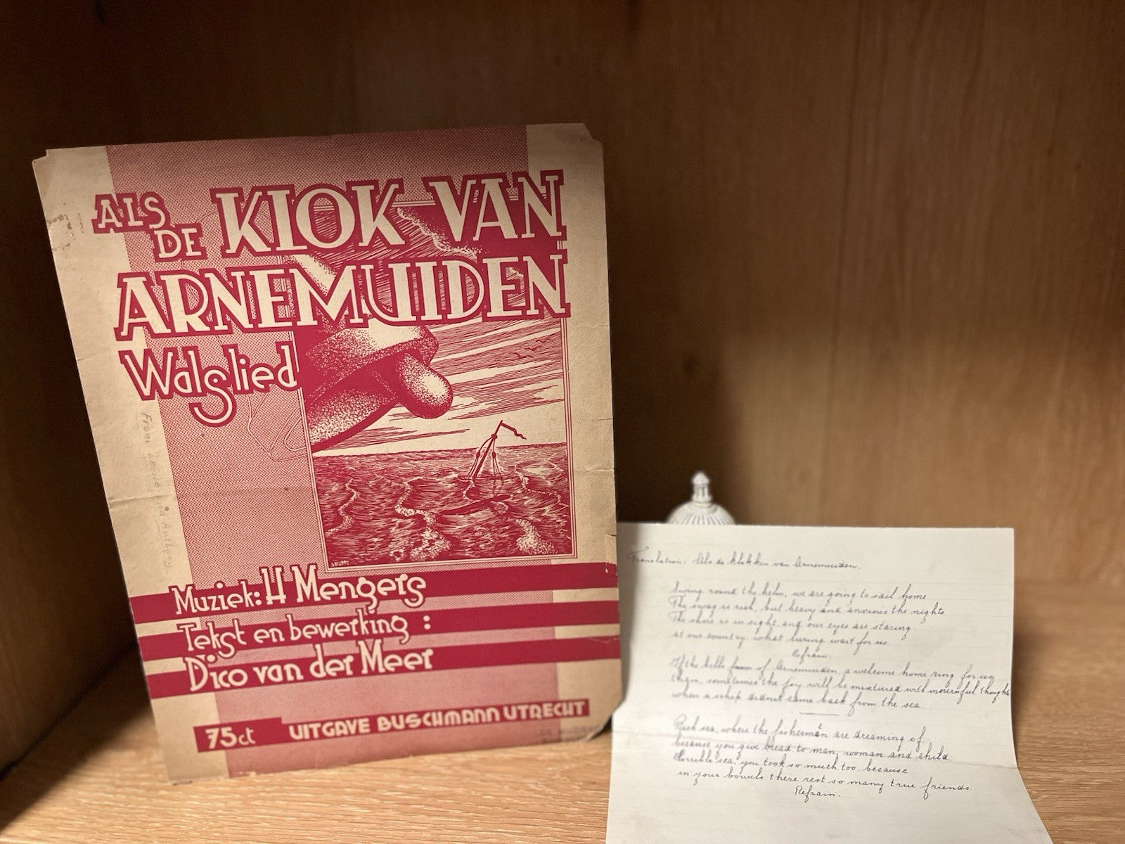 ALS DE KLOK VAN ARNEMUIDEN Walglied 1948