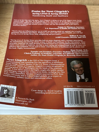 Making Money book lot 2 Saving Money, Investing James J. Cramer & Newt Gingrich