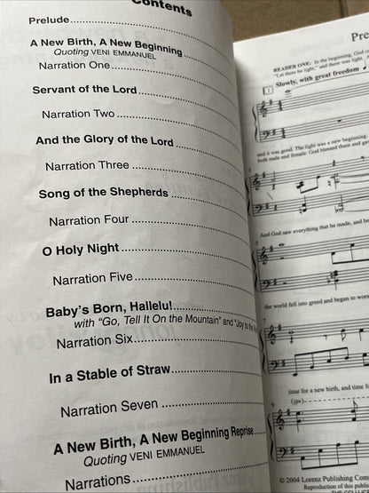 New Birth A New Beginning A Christmas Cantata Celebrating ..John Purifoy [2004]
