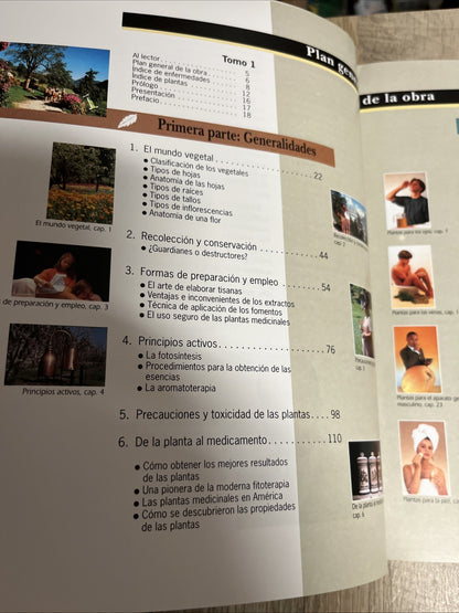 Enciclopedia de las Plantas Medicinales (Spanish Edition) - Vol 1 & 2- Dr. Roger