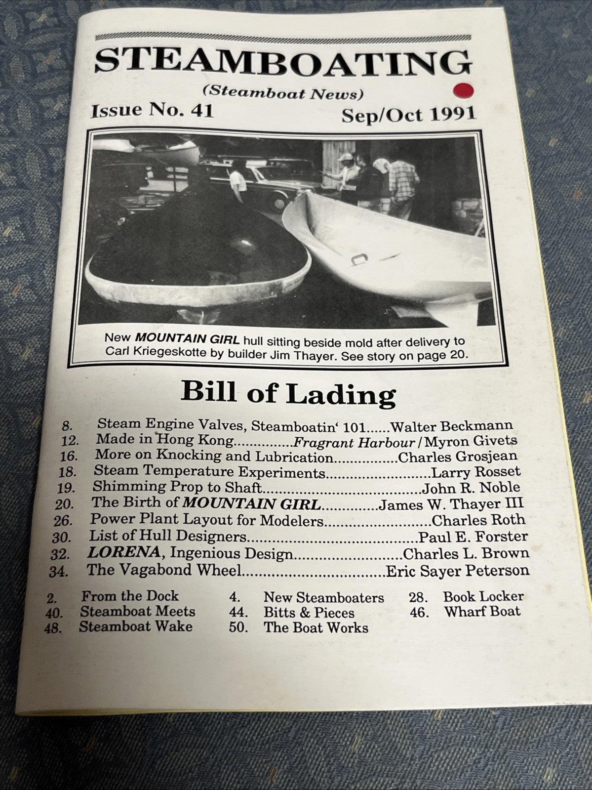 Lot of 13 Steamboating News Issues Mag Fomerly Steamboat News 1990/1991/1992