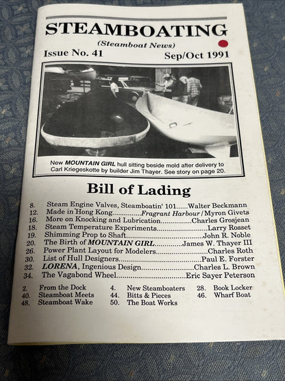 Lot of 13 Steamboating News Issues Mag Fomerly Steamboat News 1990/1991/1992