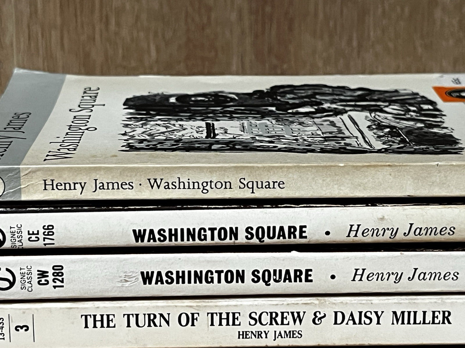 Henry James Washington Square 1963/1964/ 1979 Tune Of The Screw & Daisy Miller
