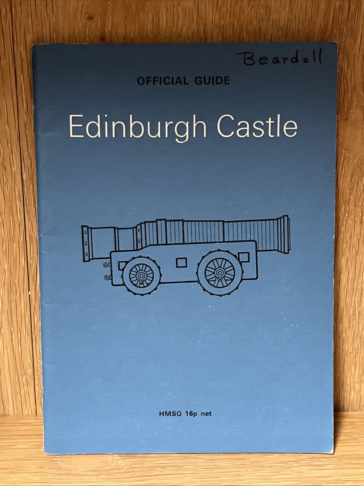 Official Tourist Guide Souvenir Pamphlet Booklet Edinburgh Castle Scotland  1973