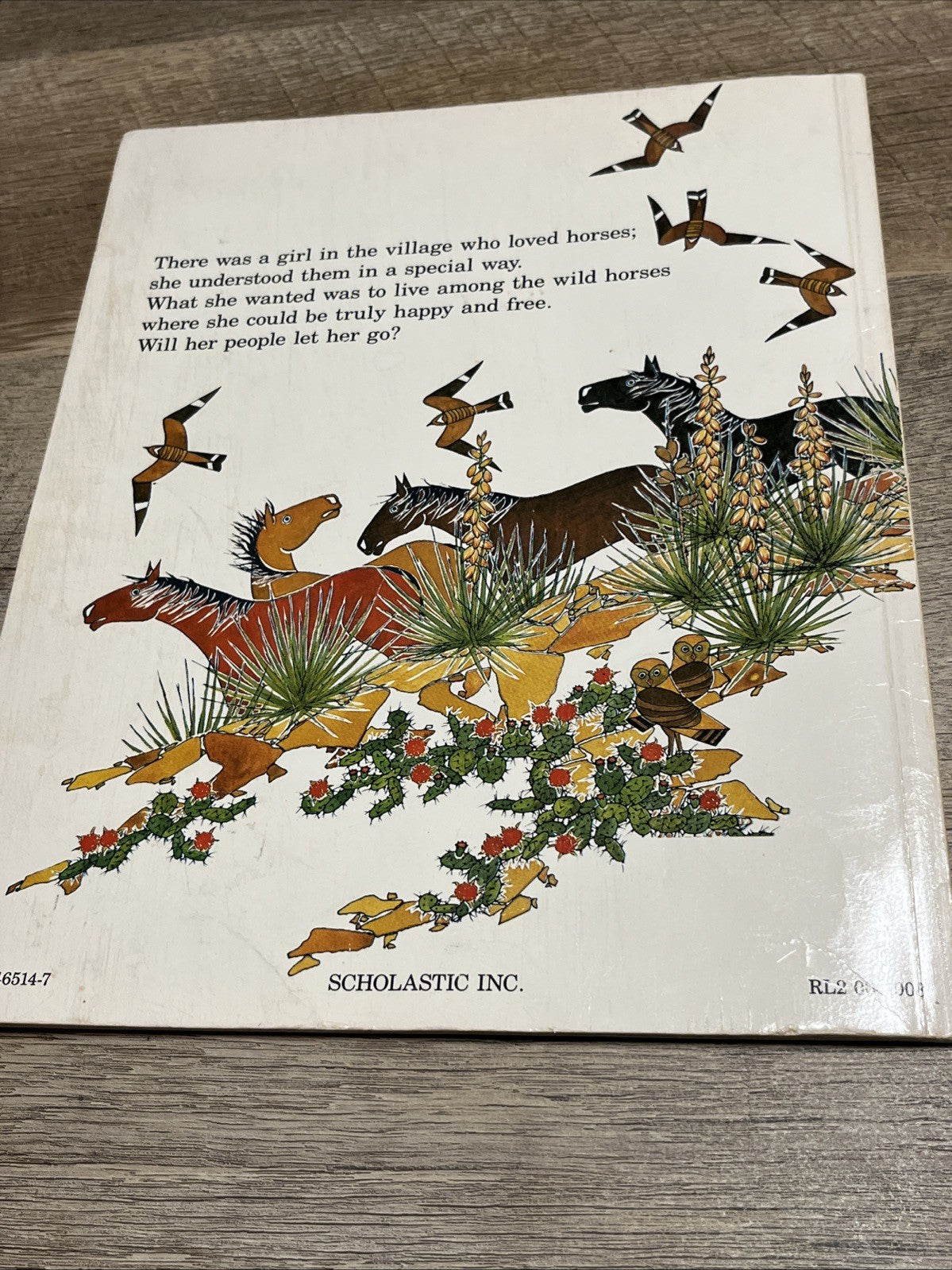 The Girl Who Loved Wild Horses 1st Edition 1978 By Paul Goble FIRST EDITION