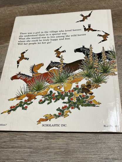 The Girl Who Loved Wild Horses 1st Edition 1978 By Paul Goble FIRST EDITION