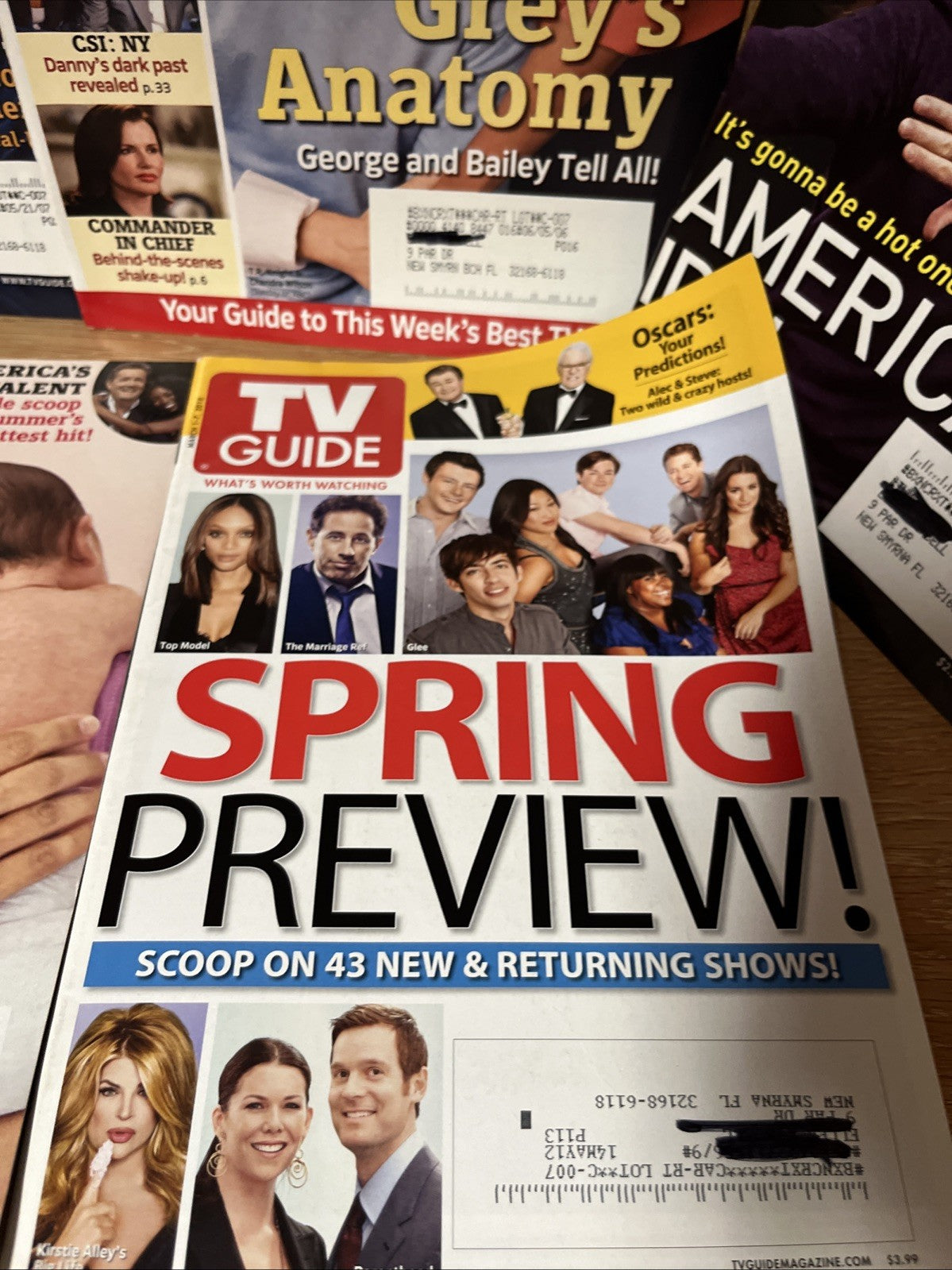 2000'S LOT OF 22 TV GUIDE MAGAZINES 2005 2006 2007  2008 2009 2010 2011