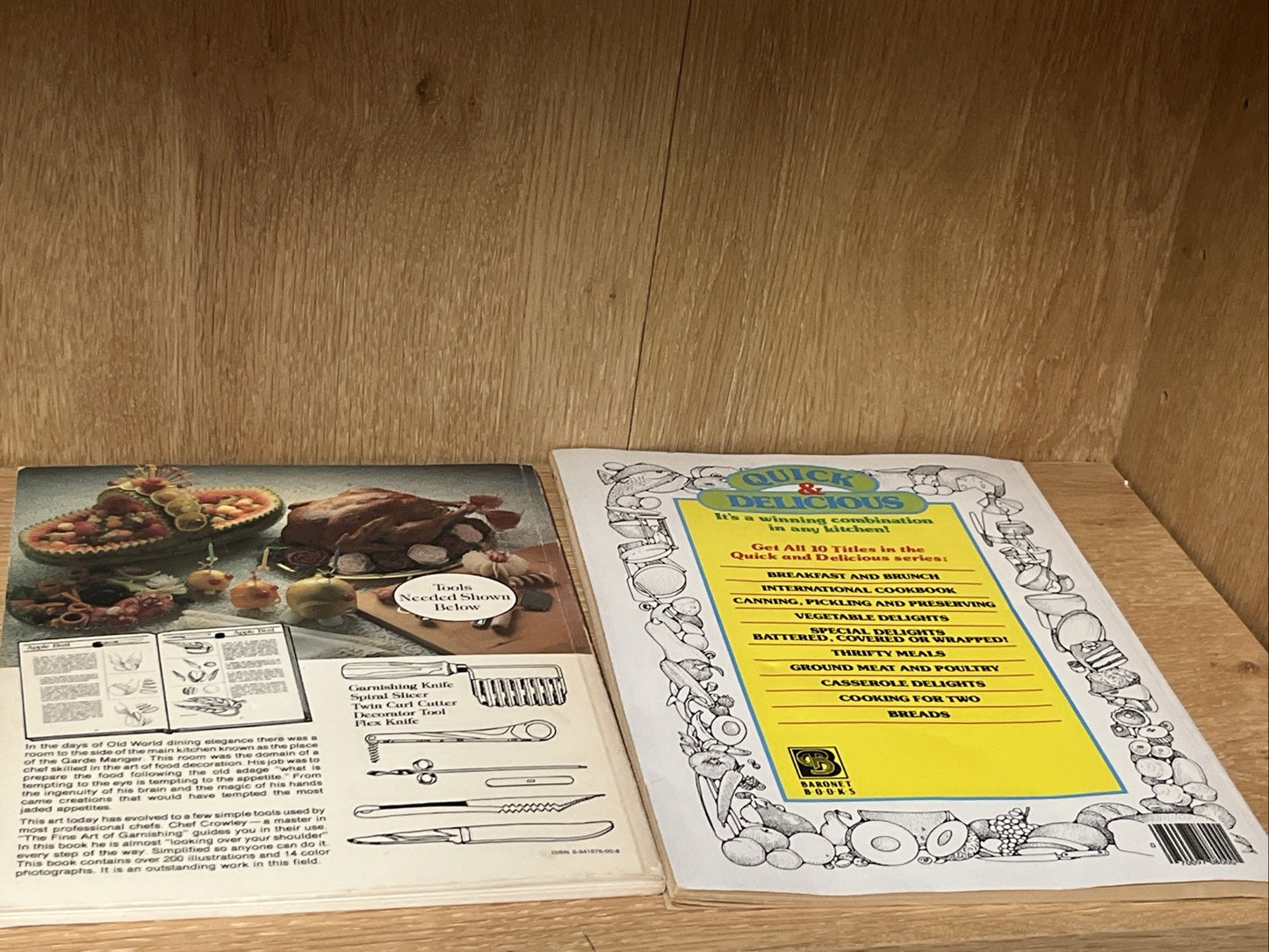 vintage magazine ads lot Canning, Pickling & Preserving/ Fine Arts of Garnishing