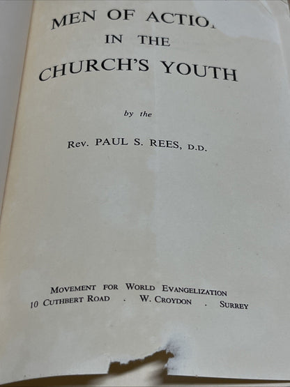 Men of Action in the Church’s Younth by Dr Paul Rees