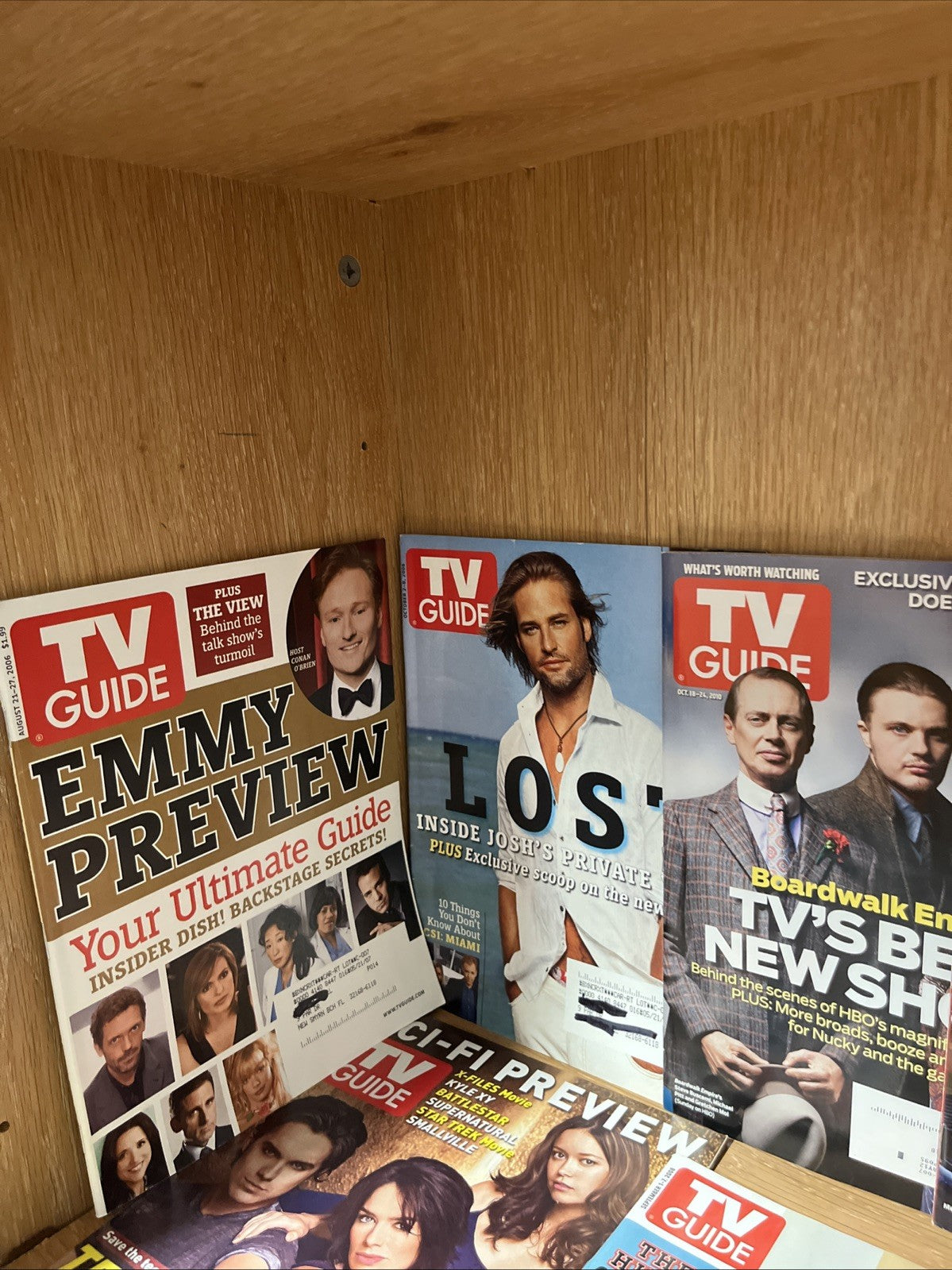 2000'S LOT OF 22 TV GUIDE MAGAZINES 2005 2006 2007  2008 2009 2010 2011