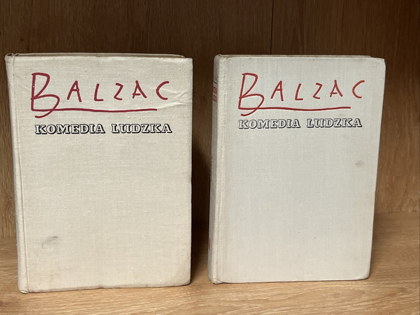 GOBSECK and Piotrusia Honoriusz Balzac Komedia Ludzka  Volume V and VIII