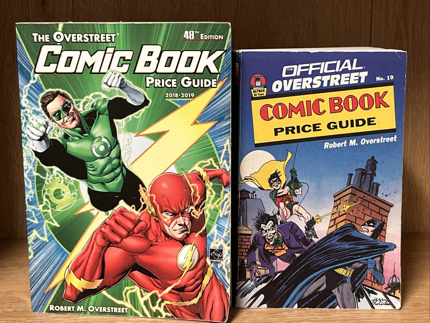 Official Overstreet Comic Book Price Guide  - 19 & 48 Edition 1989 | 2018-2019