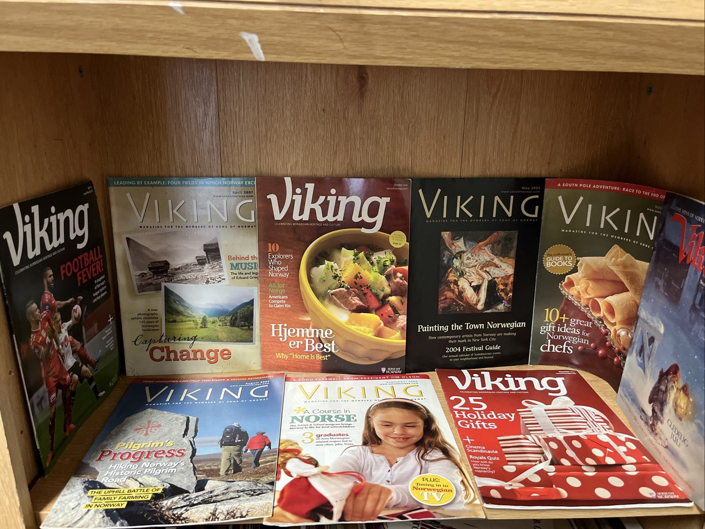 Viking Magazine Lot of 13 Year 92 95 96 04 05 06 07 10 2015