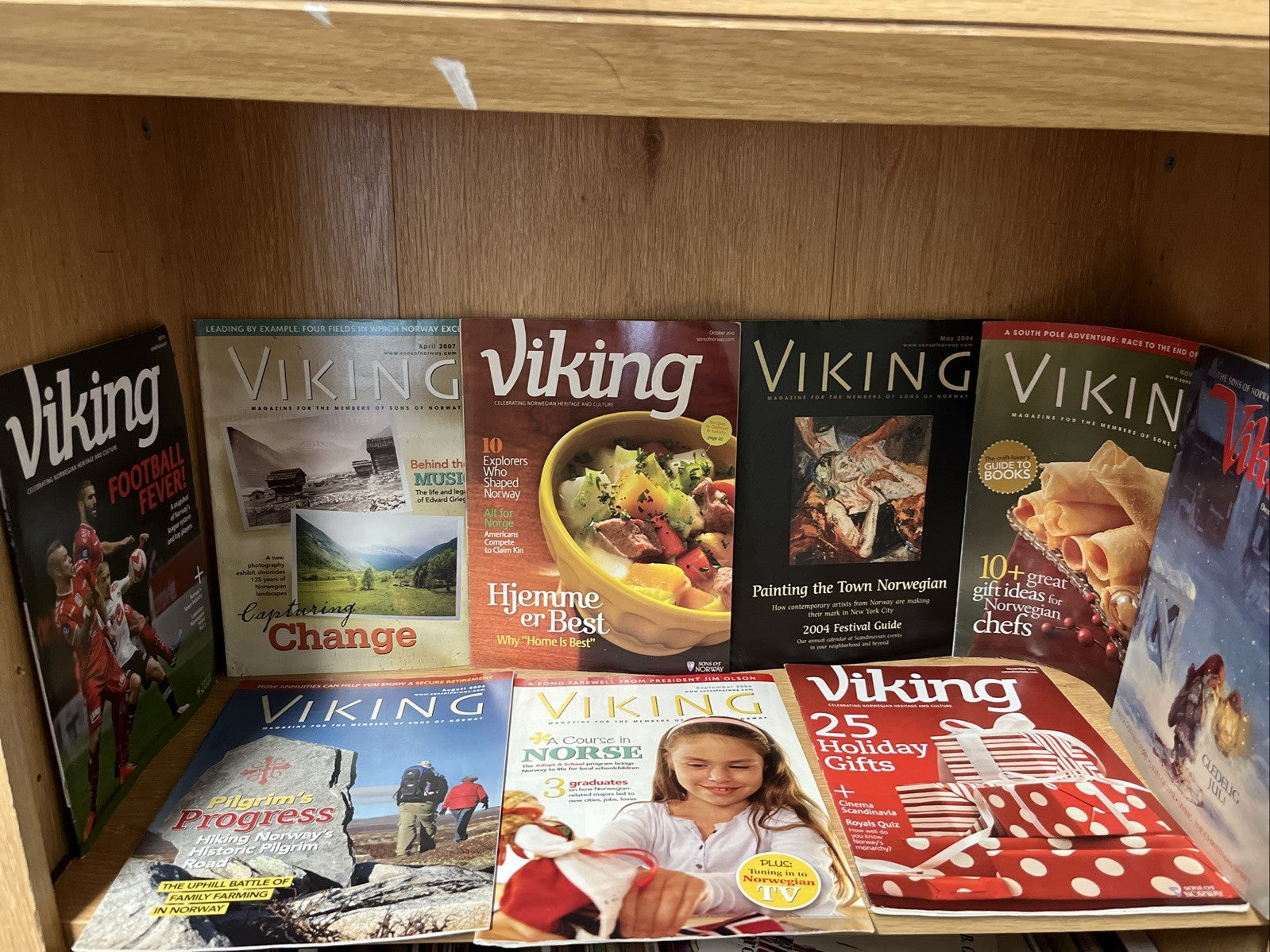 Viking Magazine Lot of 13 Year 92 95 96 04 05 06 07 10 2015