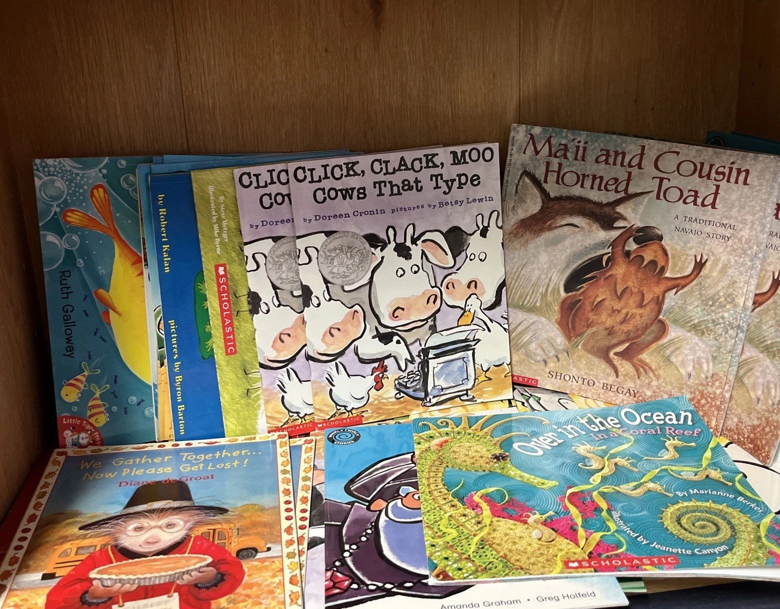 Scholastic Picture Book Lot 10 RANDOM