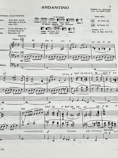 79 Classics for All Organs, Music for Everyone no 38 Remick 1965 Arr. Mark Laub