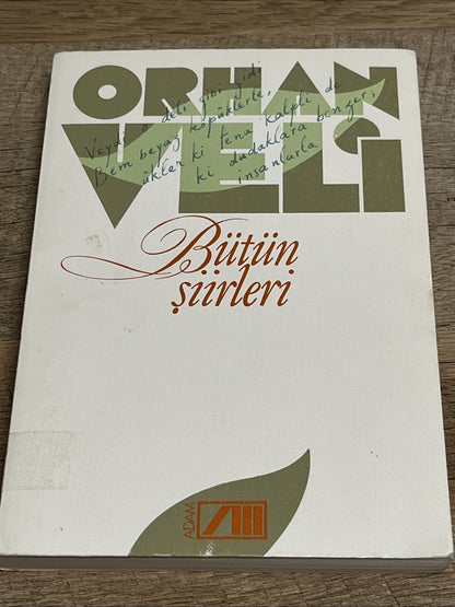 Bütün Şiirleri,Orhan Veli Kanık 1989