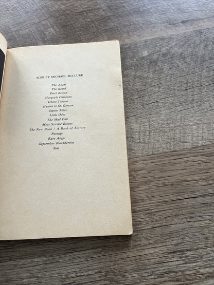 Gorf; or Gorf & the Blind Dyke. Michael McClure, A New Directions Book 1976.