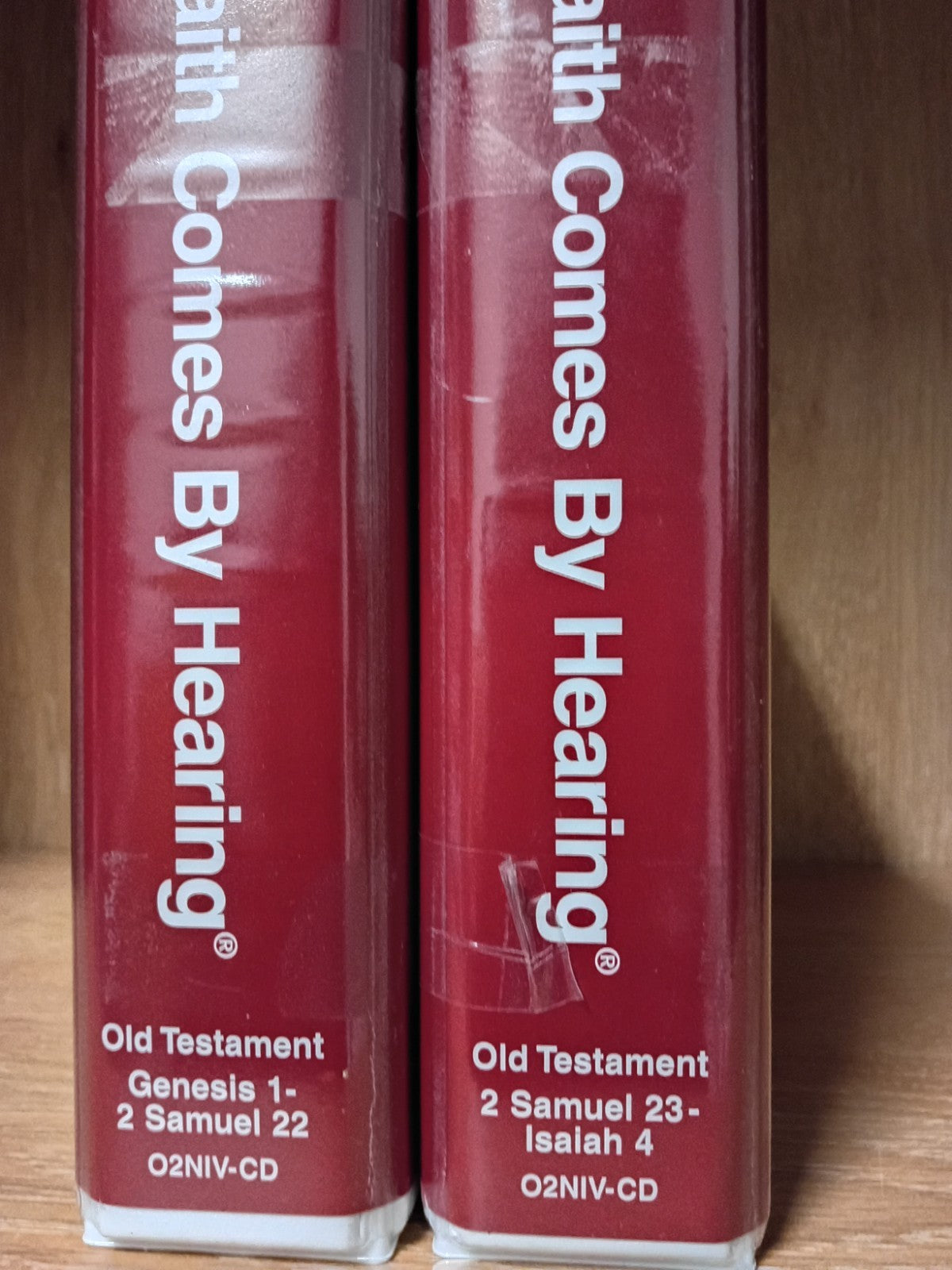 Faith Comes By Hearing -The Bible Old Testament Gene 1- 2 Samuel To Isiah 4 CDs 