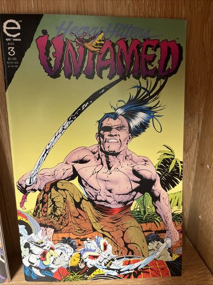 Untamed #1 #2Heavy Hitters Marvel Epic Comics 1993 HUGE Back Issue Sale LOOK!!!!