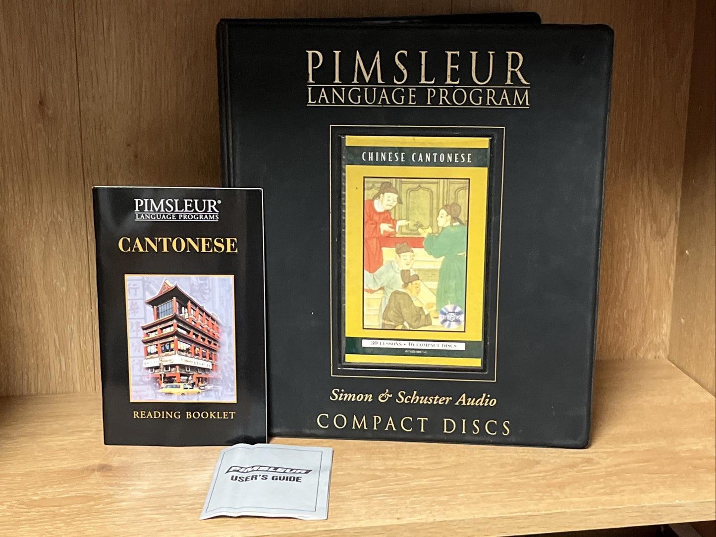 Pimsleur Chinese Cantonese Language  Program 15 Audio CDS & BOOK Missing Vol 3,4