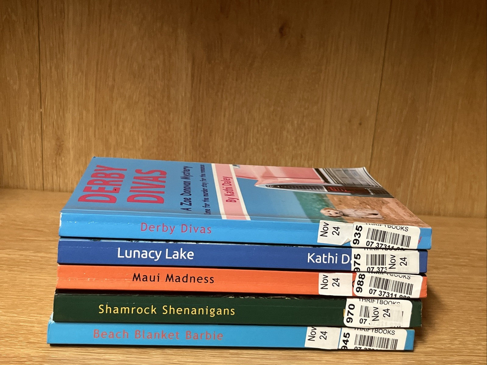 Kathi Daley lot of 5, A Zoe Donovan Mystery